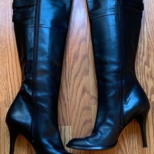 Cole Haan Stiletto boots with Nike air cushion